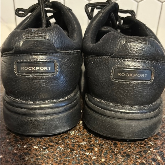 Rockport EurekaBlack Leather Oxford Shoes Memory Foam Men's US 11 - Picture 6 of 9